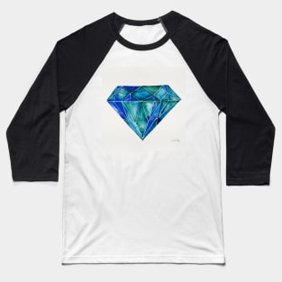 aquamarine Baseball T-Shirt